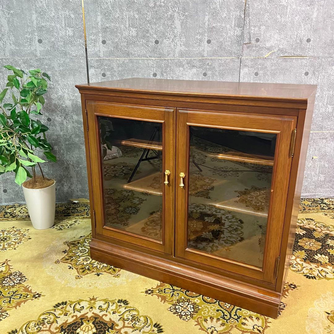 ꧁マルニ木工 maruni꧂地中海 キャビネット サイドボード 食器棚 収納