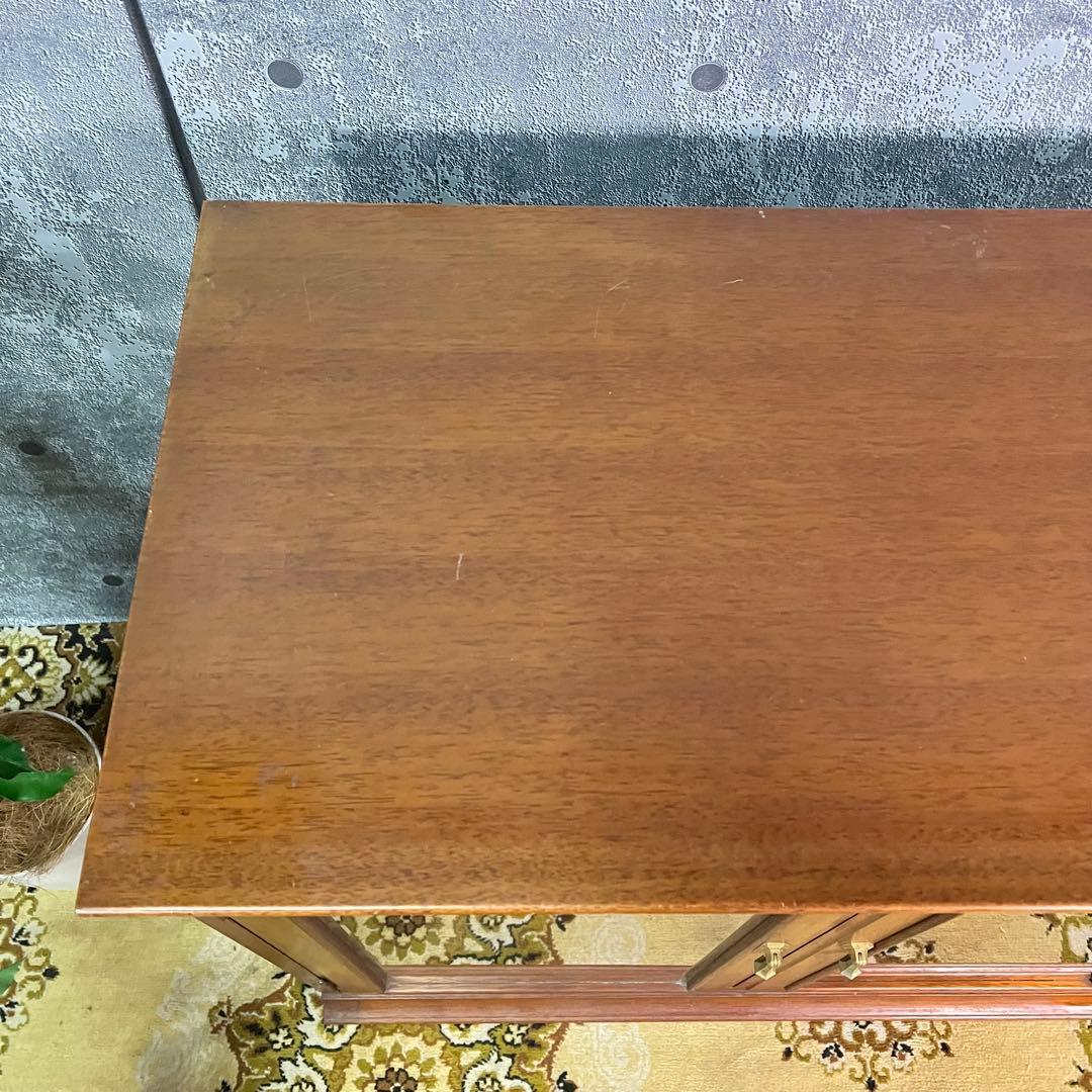 ꧁マルニ木工 maruni꧂地中海 キャビネット サイドボード 食器棚 収納