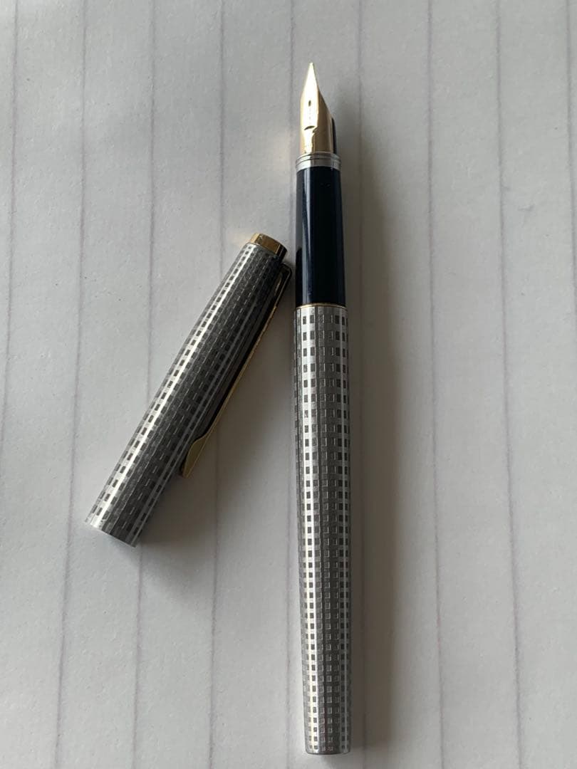 希少品 パイロット ダブルレイヤー蝕刻 18Kニブ 万年筆