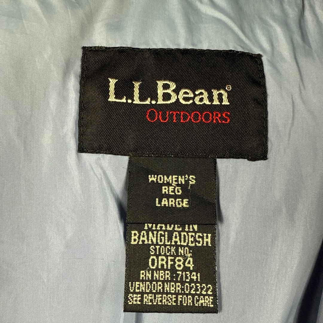 90s L.L.Bean テクニカル ダウンジャケット ドローコード L