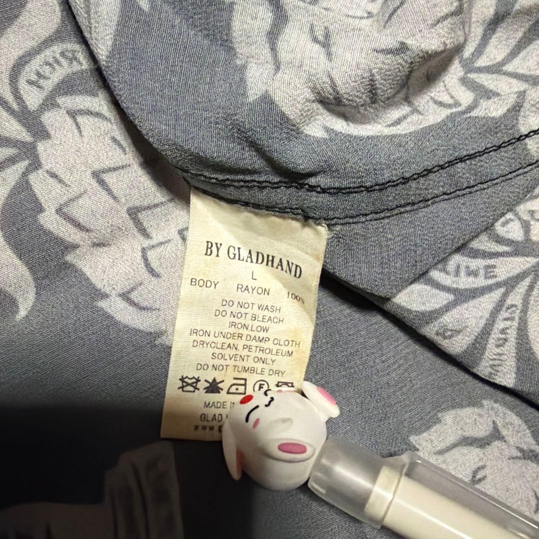 GLAD HAND パイナップル　レーヨンシャツ　L gangsterville