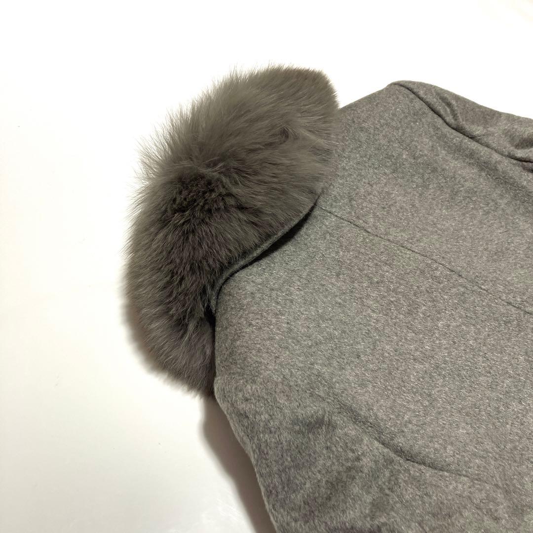 ✨極美品✨三京商会 Filomo カシミヤ100% グレー ロングコート2way