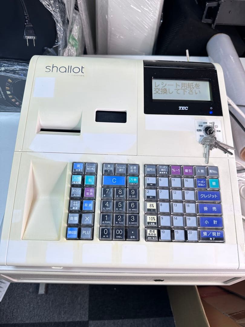 shallot ZEC レジスター ホワイト