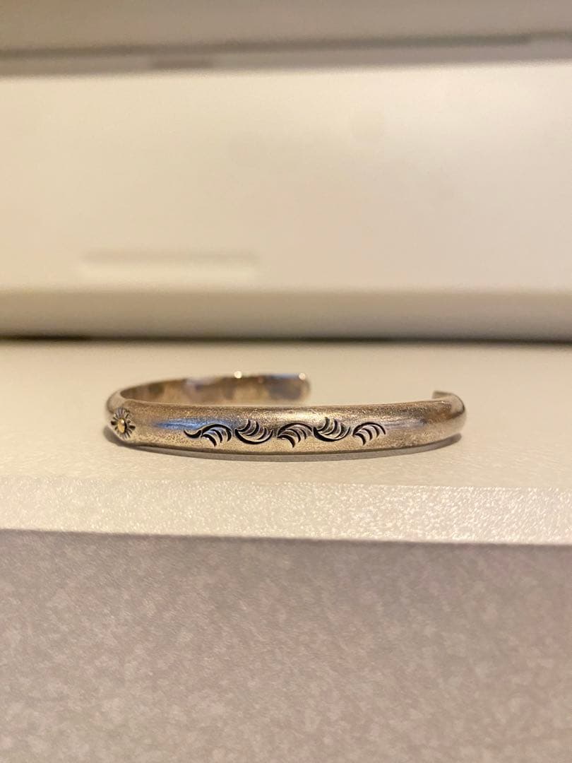 希少 アリゾナ フリーダム バングル ARIZONA k18 silver