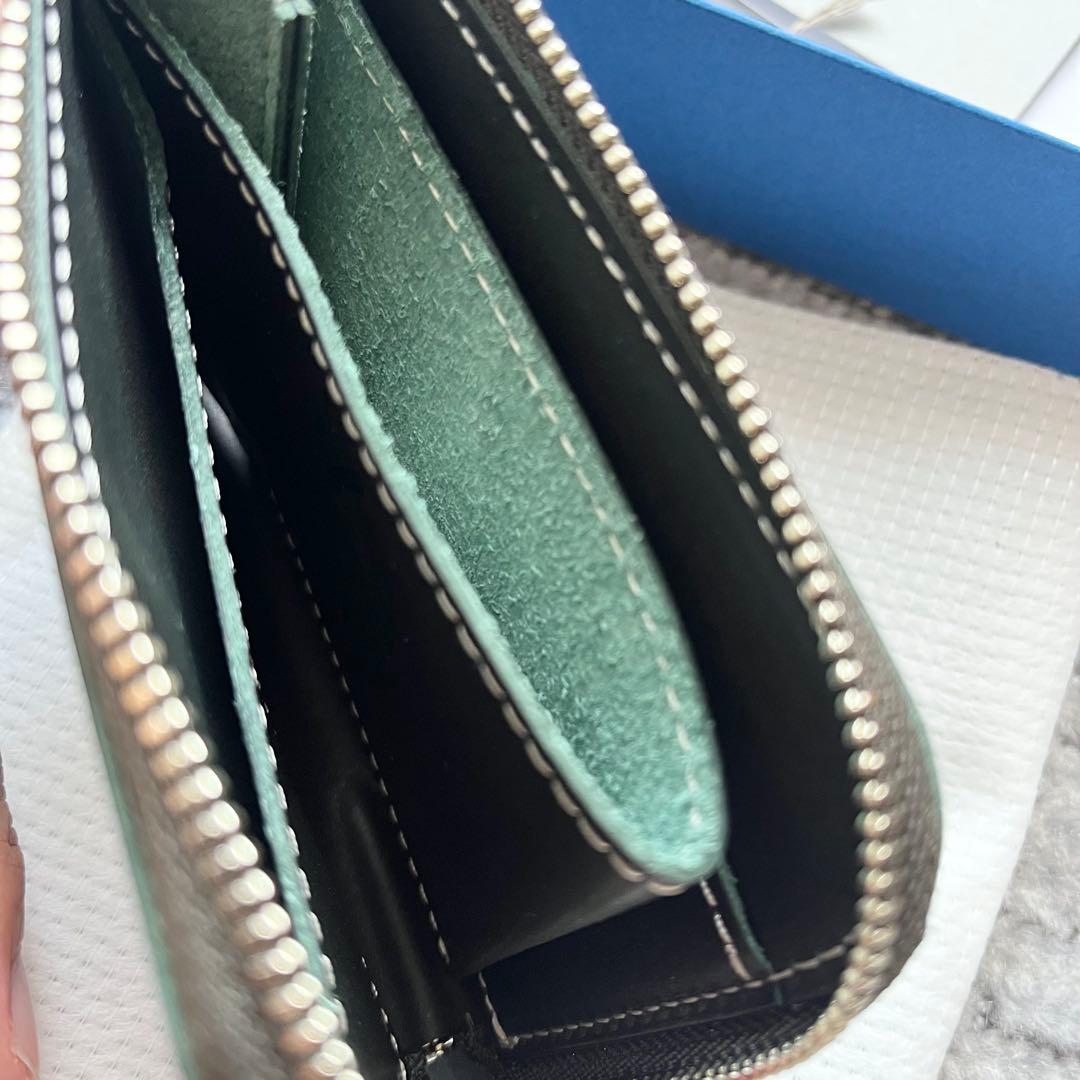 完売品 土屋鞄 Lファスナー 2025年 数量限定カラー ディープグリーン