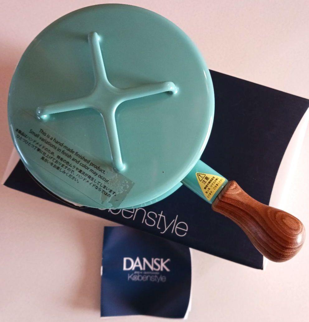 ダンスク ティール 新品未使用 片手鍋 15cm DANSK Teal 琺瑯