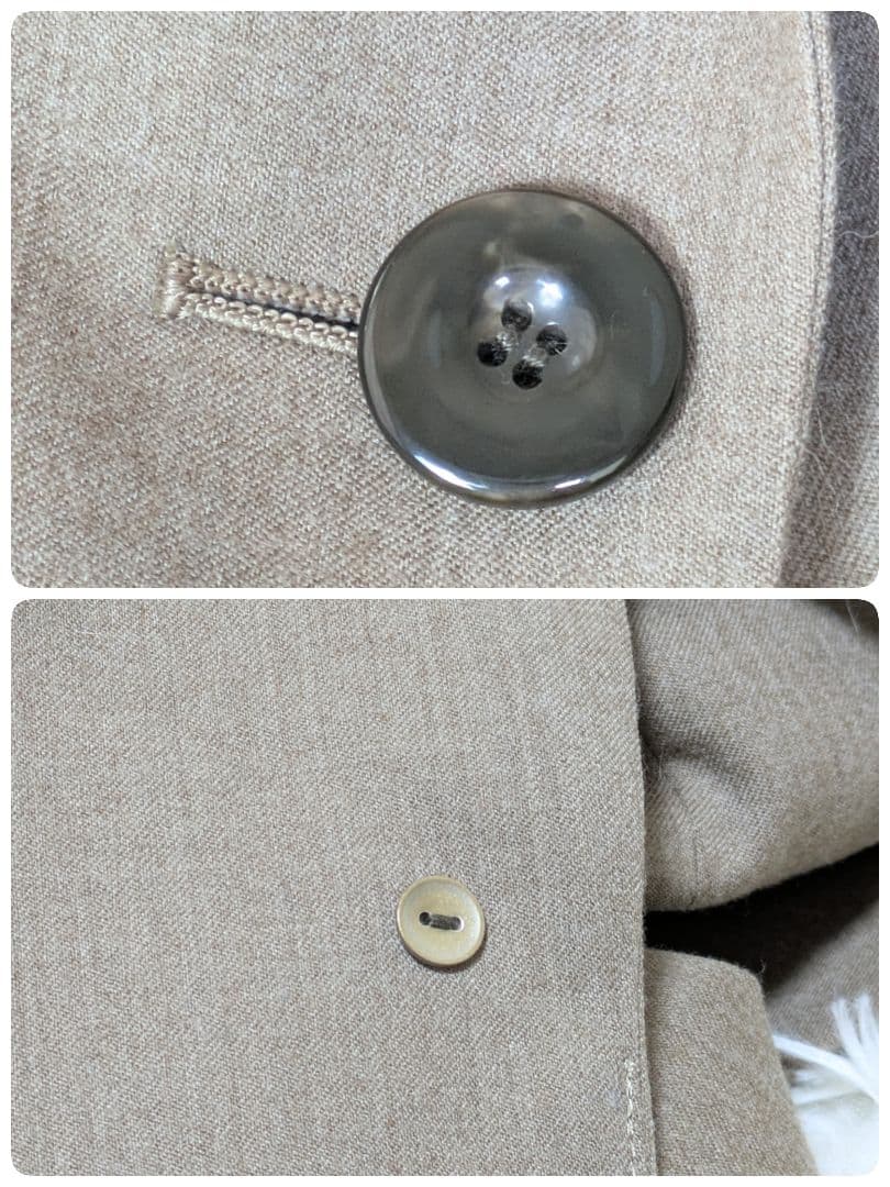 【新品級】120sSuper 国際ウール混紡 LES MUES Femme