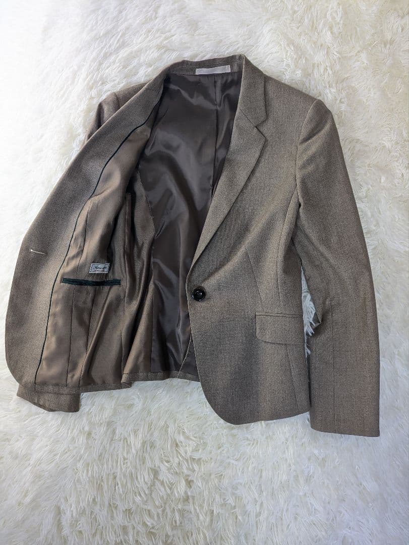 【新品級】120sSuper 国際ウール混紡 LES MUES Femme