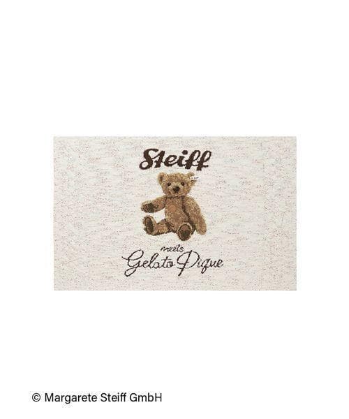 ジェラートピケ 「Steiff」パウダーネップジャガードブランケット