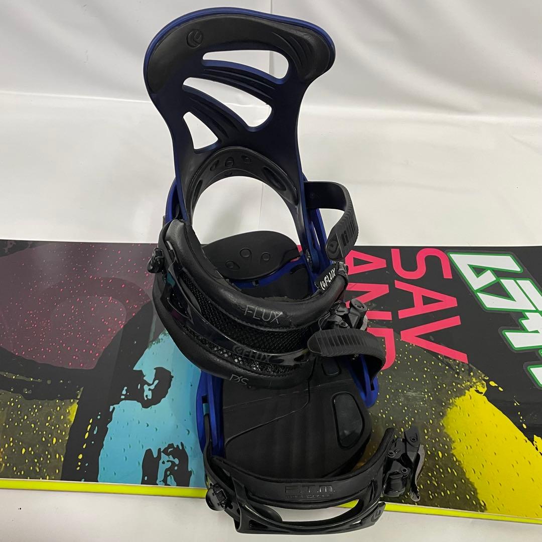 SAVANDER 145cm FLUX DS スノーボード　３点セット