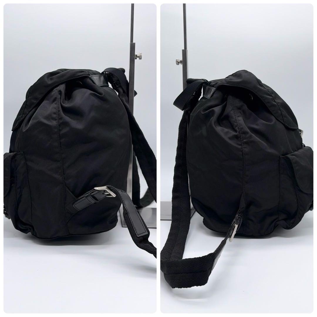 PRADA プラダ ナイロン リュックサック バックパック 三角プレート