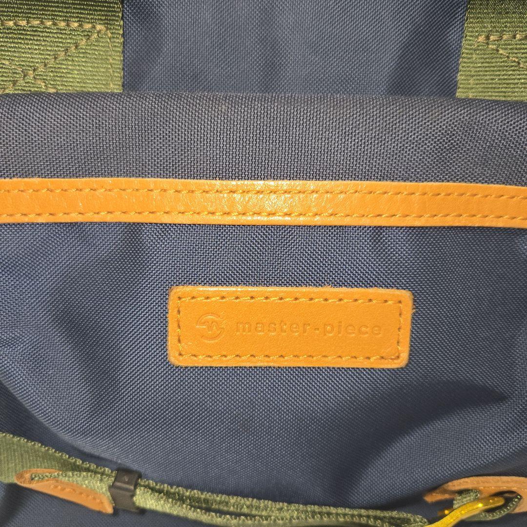 【美品☆master piece】ゴルフ　カート　トートバッグ　ネイビー