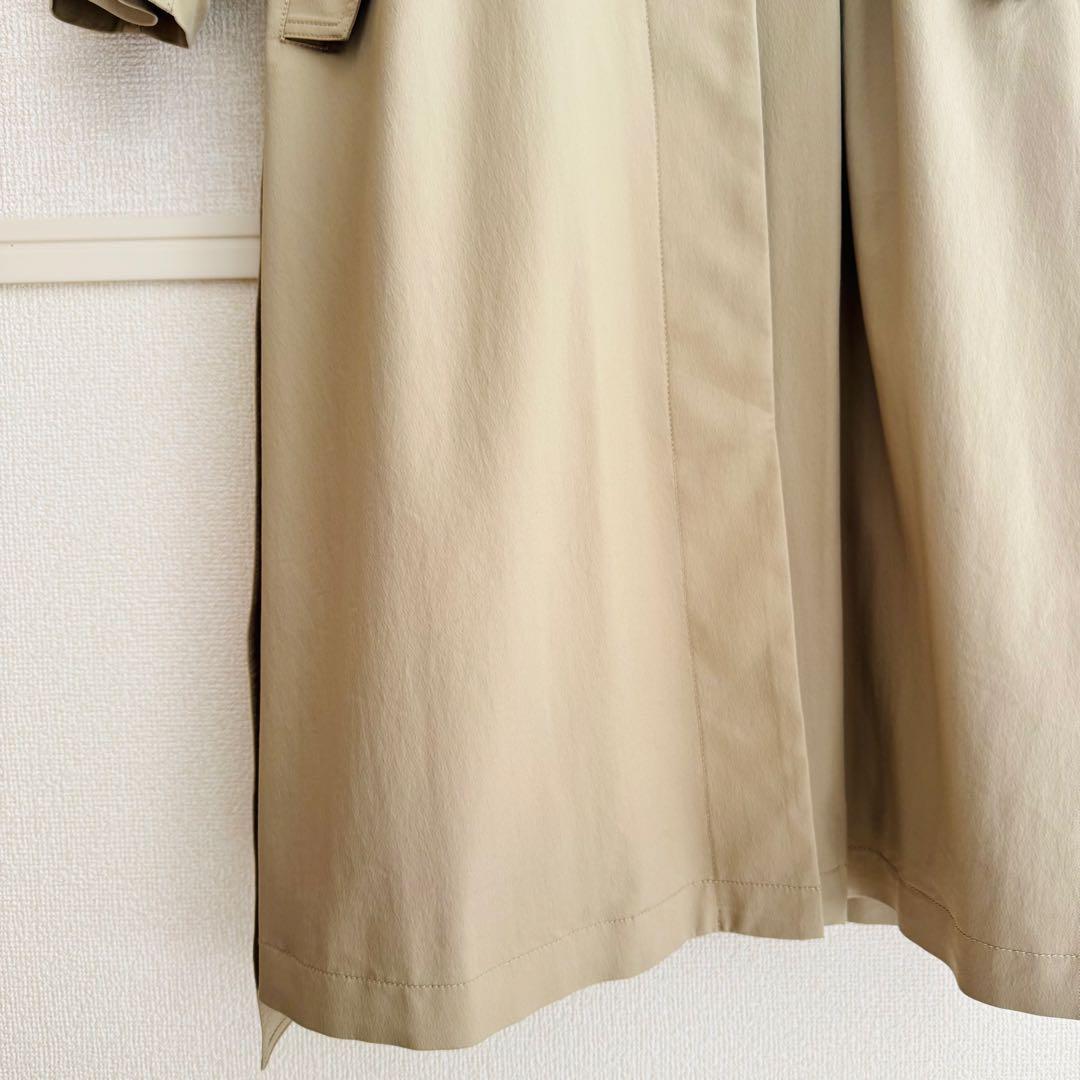 【美品】北欧暮らしの道具店 着こなしきまるトレンチコートベージュ Sサイズ
