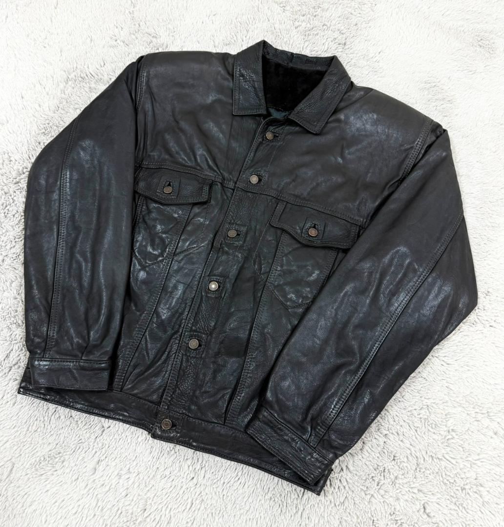 【スペシャル】Levi's リーバイス/レザー/トラッカージャケット/70506