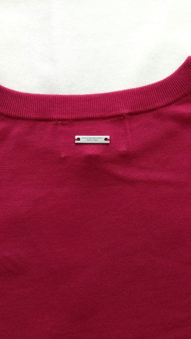 新品未使用 パーリーゲイツ マスターバニー W100%薄手セーター