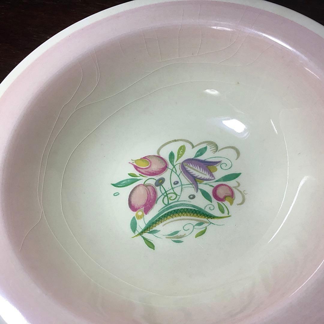 スージークーパー◆ボウル4個 ピンク◆ドレスデンスプレイ サラダボウル