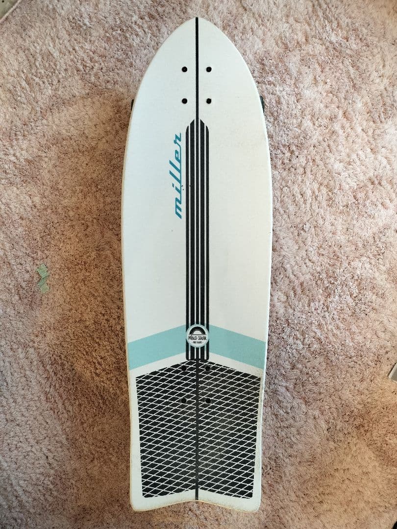 miller サーフスケート ホワイト/ブルー