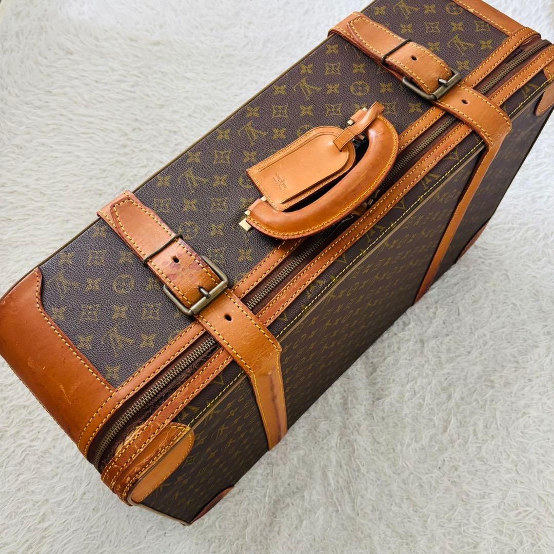 ルイヴィトン　モノグラム　ストラトス70バッグ　ブラウン　確実正規品