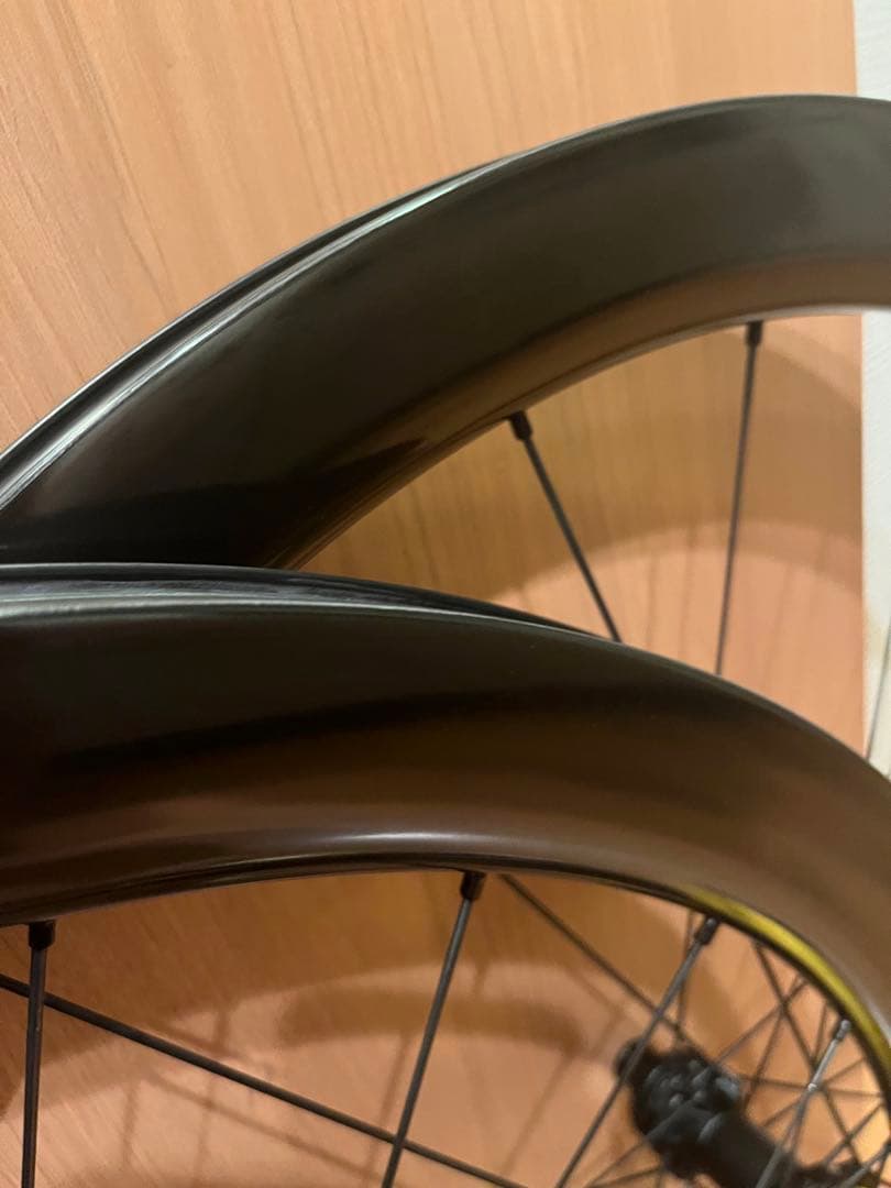 超軽量 カーボンホイール 1222g 45mm高 外内30,24mm 送料無料
