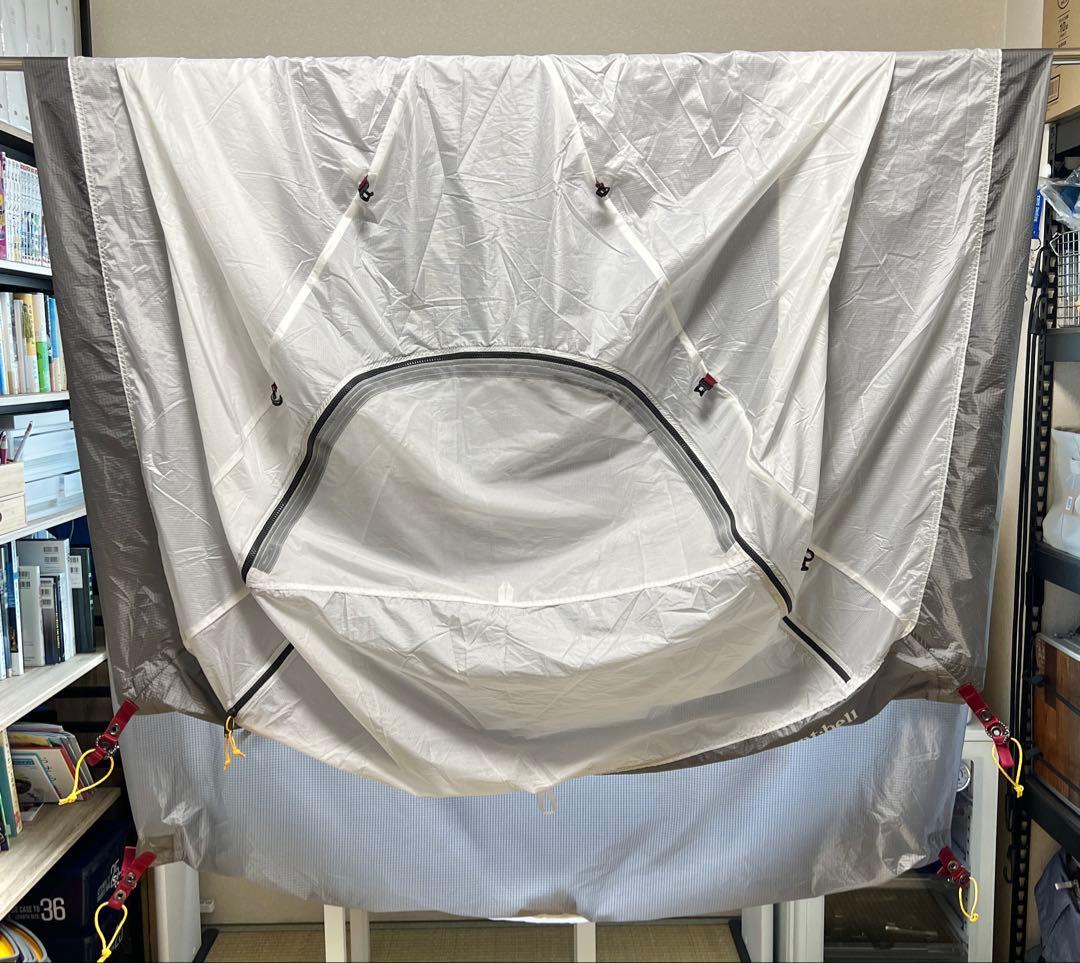 ステラリッジテント2型　モンベル山岳テント　フライ&グランドシート付属