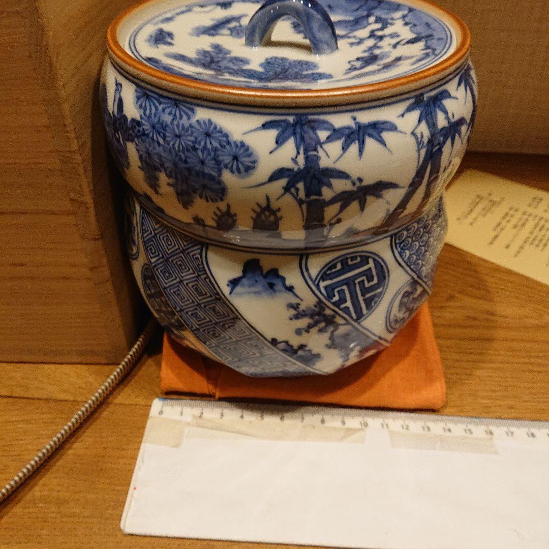 茶道道具 水指 二代 手塚大示