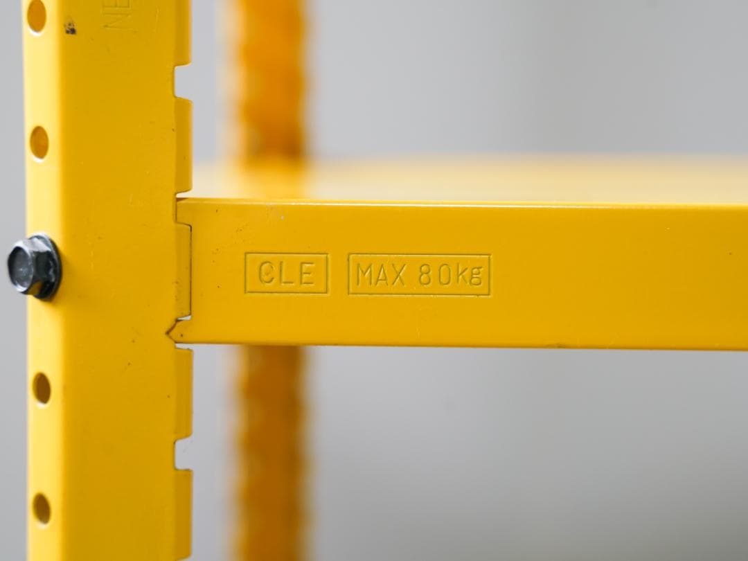 vintage メタル スチールラック 収納棚 レトロポップ インダストリアル