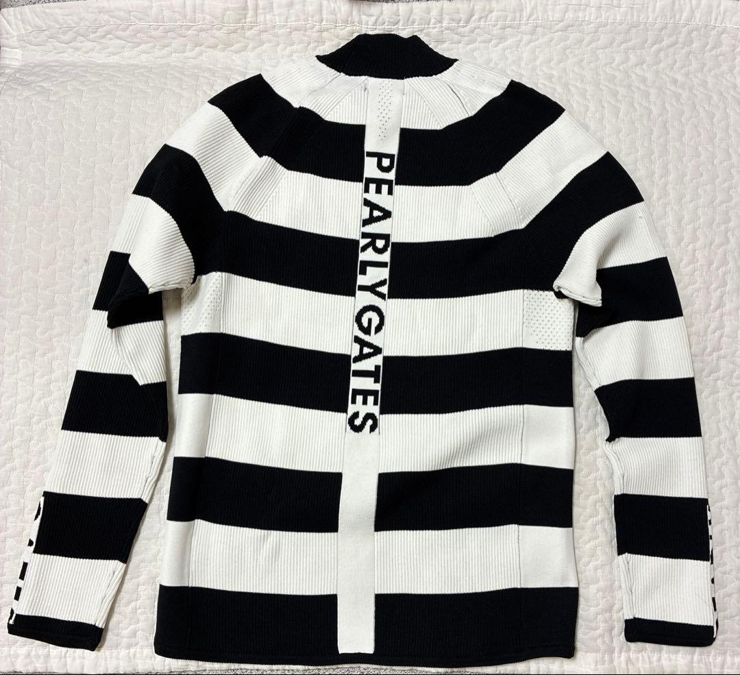 パーリーゲイツ　ボーダーニット　美品　サイズ4