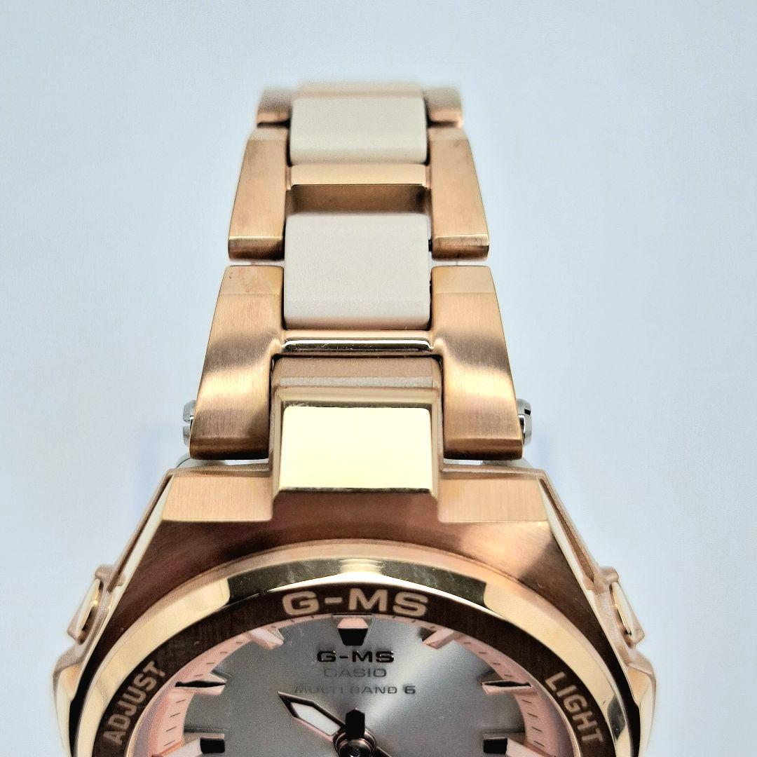 ✨美品箱付 カシオ ベビージー MSG W200CG ソーラー 電波 ピンク