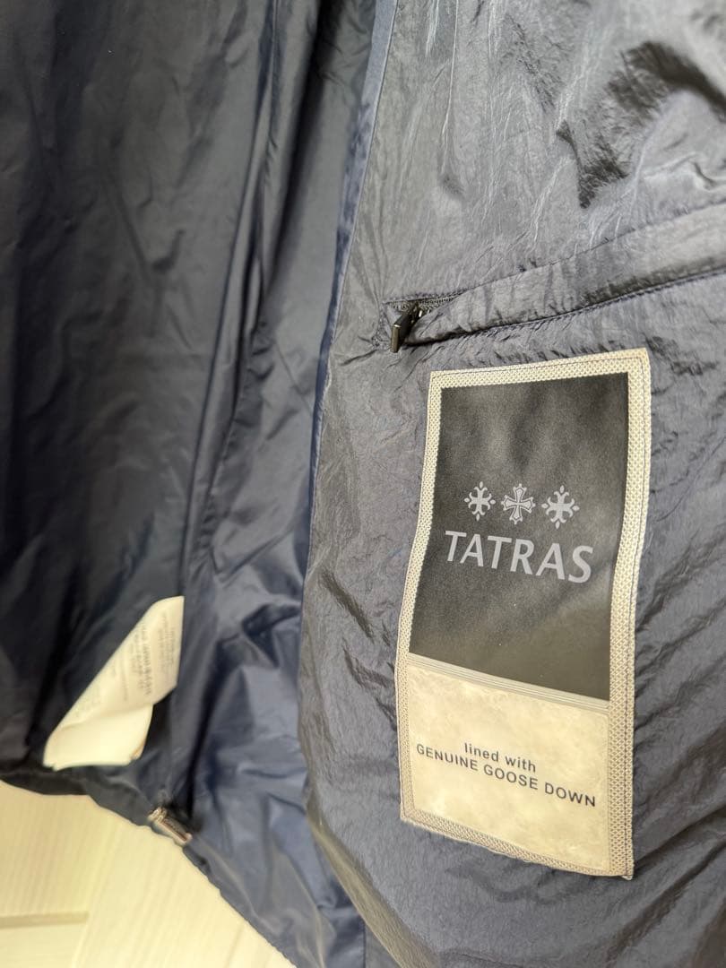 タトラス　ダウンコート　ネイビー　03