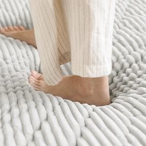 新品未開封 モダンデコ 185×185 超極厚ラグ5cm 高反発 フランネル