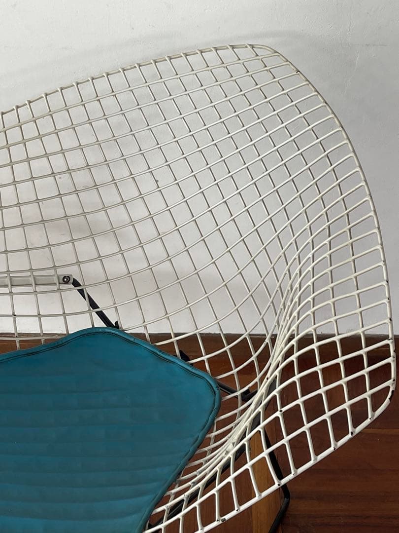 Knoll ヴィンテージ ハリーベルトイア ダイヤモンド チェア シートパット付