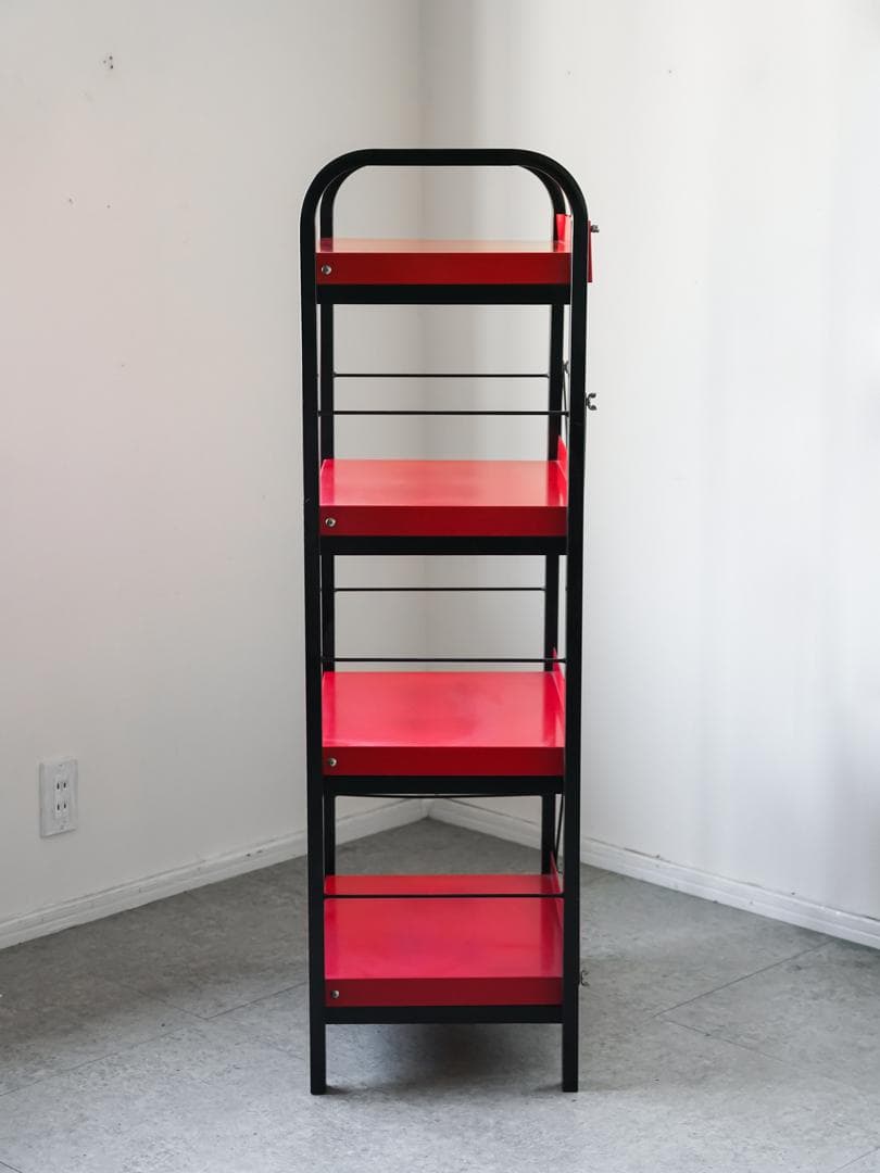 ヴィンテージ 日産 \"PIT WORK\" スチールメタルラック 非売品 什器