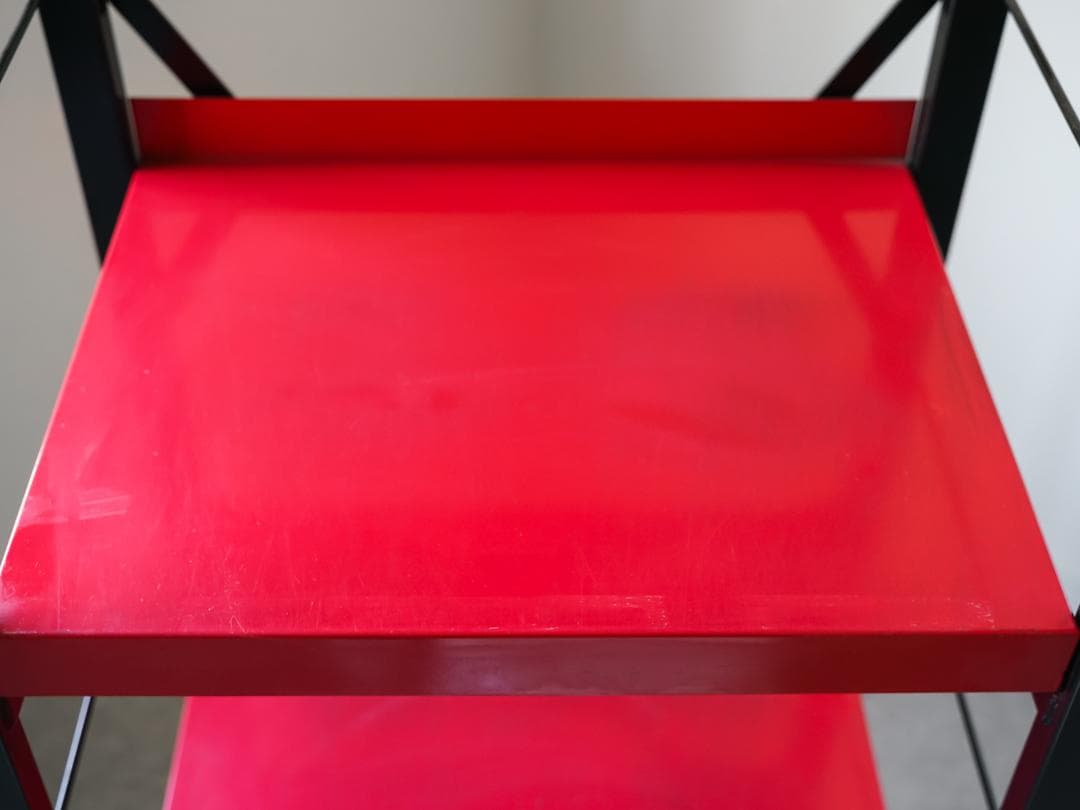 ヴィンテージ 日産 \"PIT WORK\" スチールメタルラック 非売品 什器