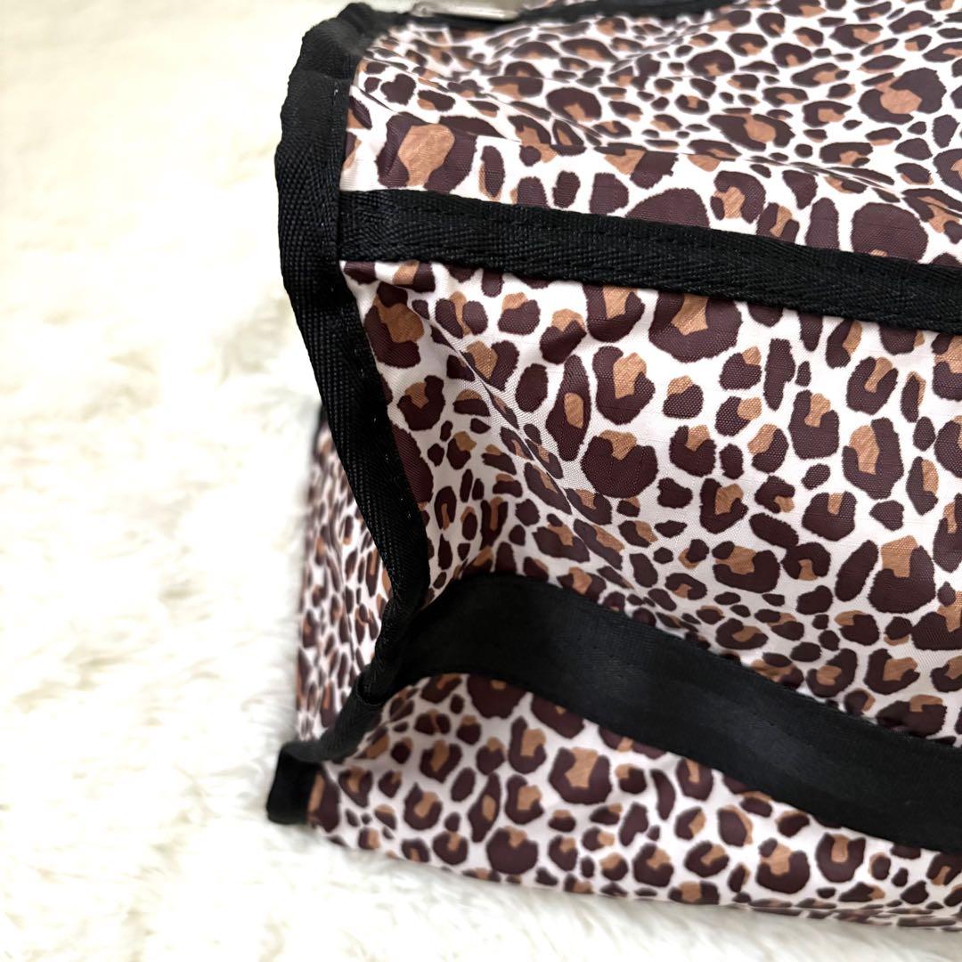 未使用品☆レスポートサック　ボストンバッグ　ラージ　ウィークエンダー　ポーチ　豹