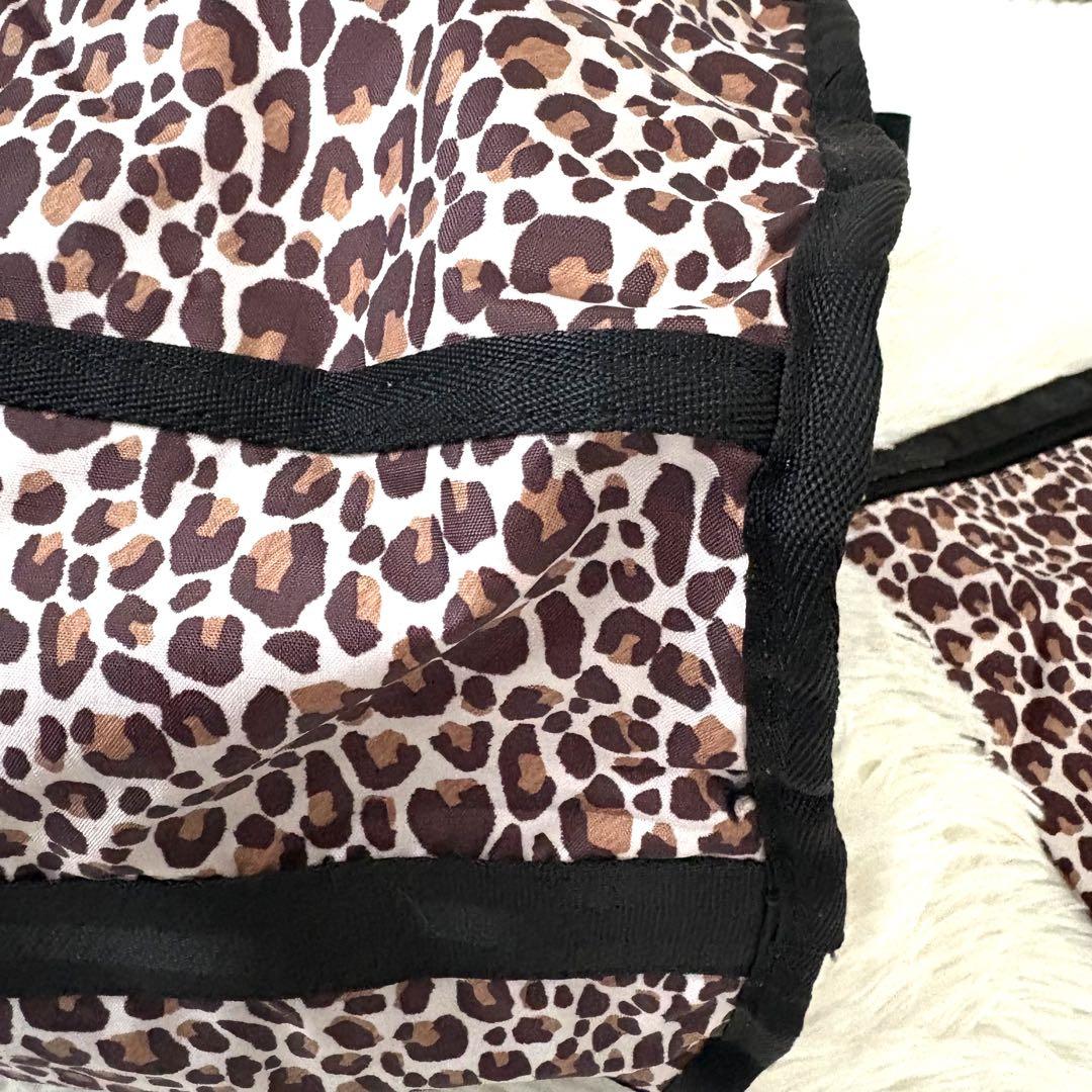 未使用品☆レスポートサック　ボストンバッグ　ラージ　ウィークエンダー　ポーチ　豹