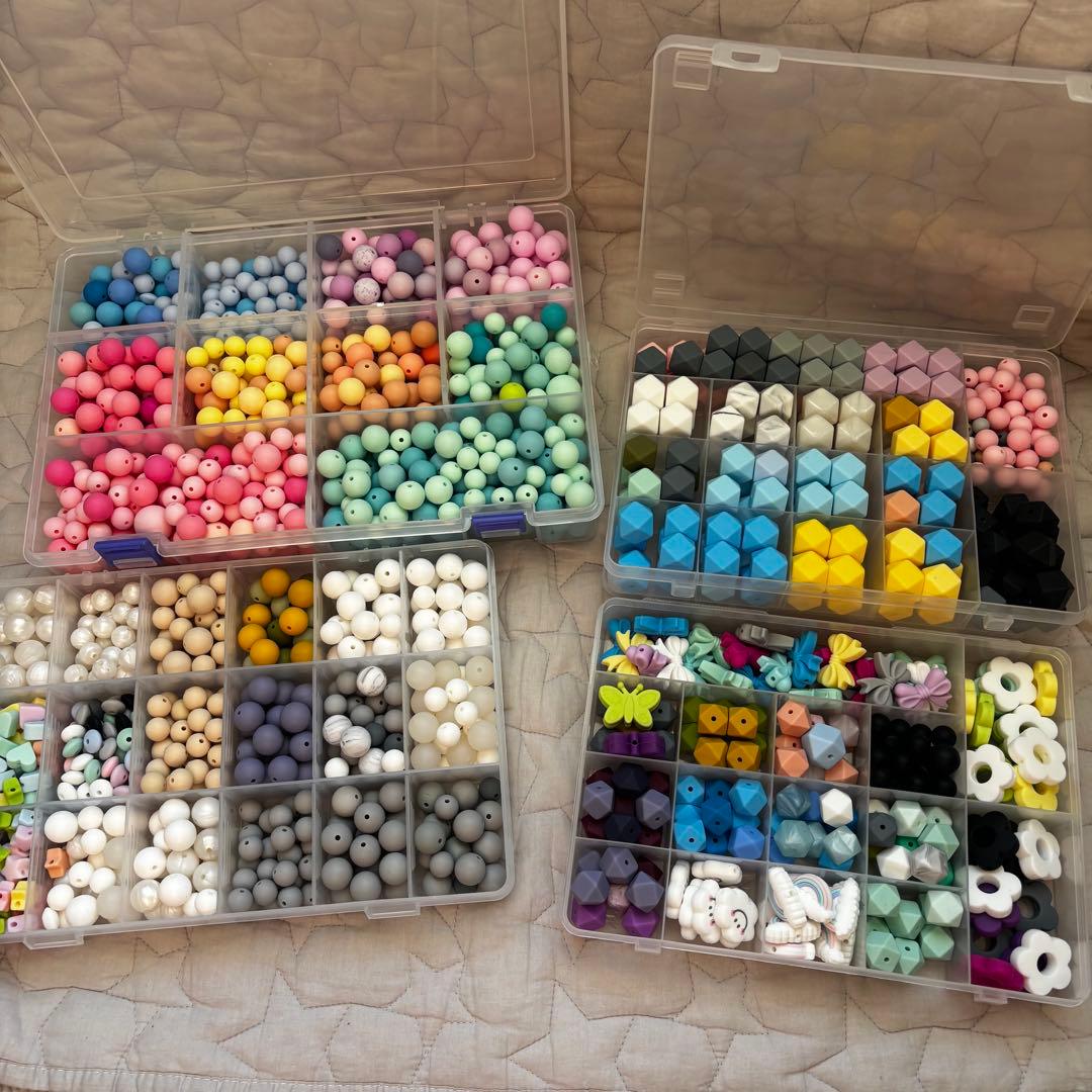 激安‼︎ シリコンビーズ　まとめ売りSALE ハンドメイド資材
