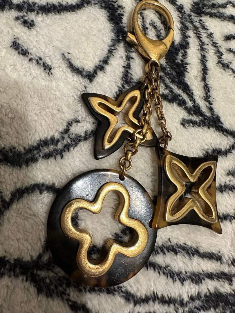 ヴィトン♡キーリングにも♡チャーム♡鼈甲♡