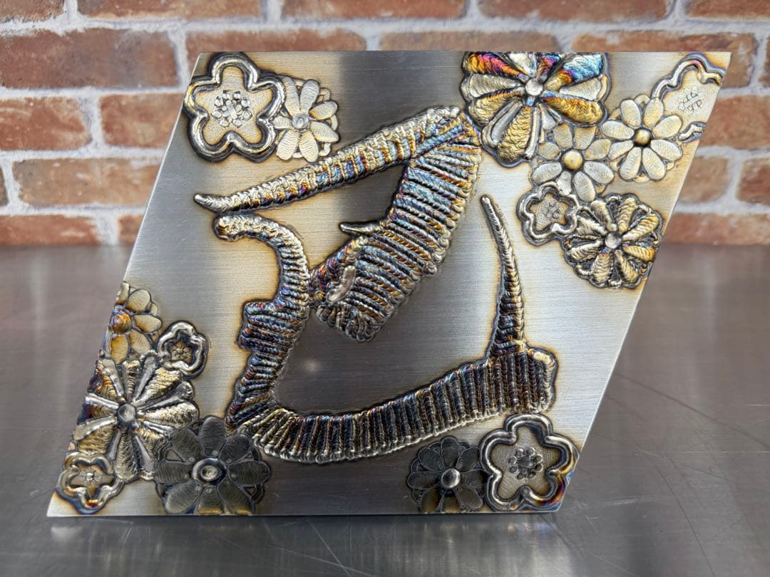 【溶接アート】★オールステンレスオリジナルデザイン★