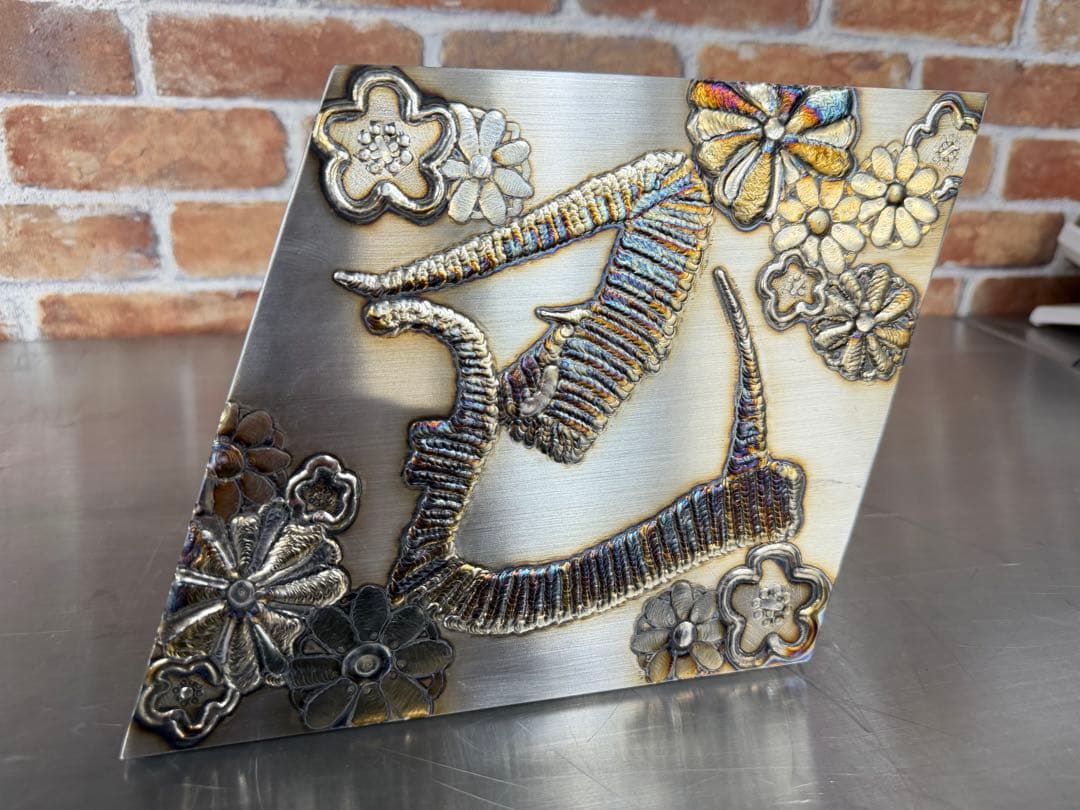 【溶接アート】★オールステンレスオリジナルデザイン★