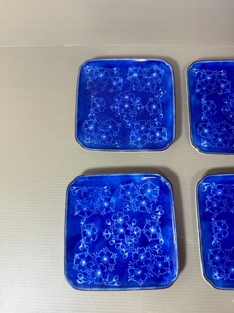 2930 深川製磁　方皿　6客