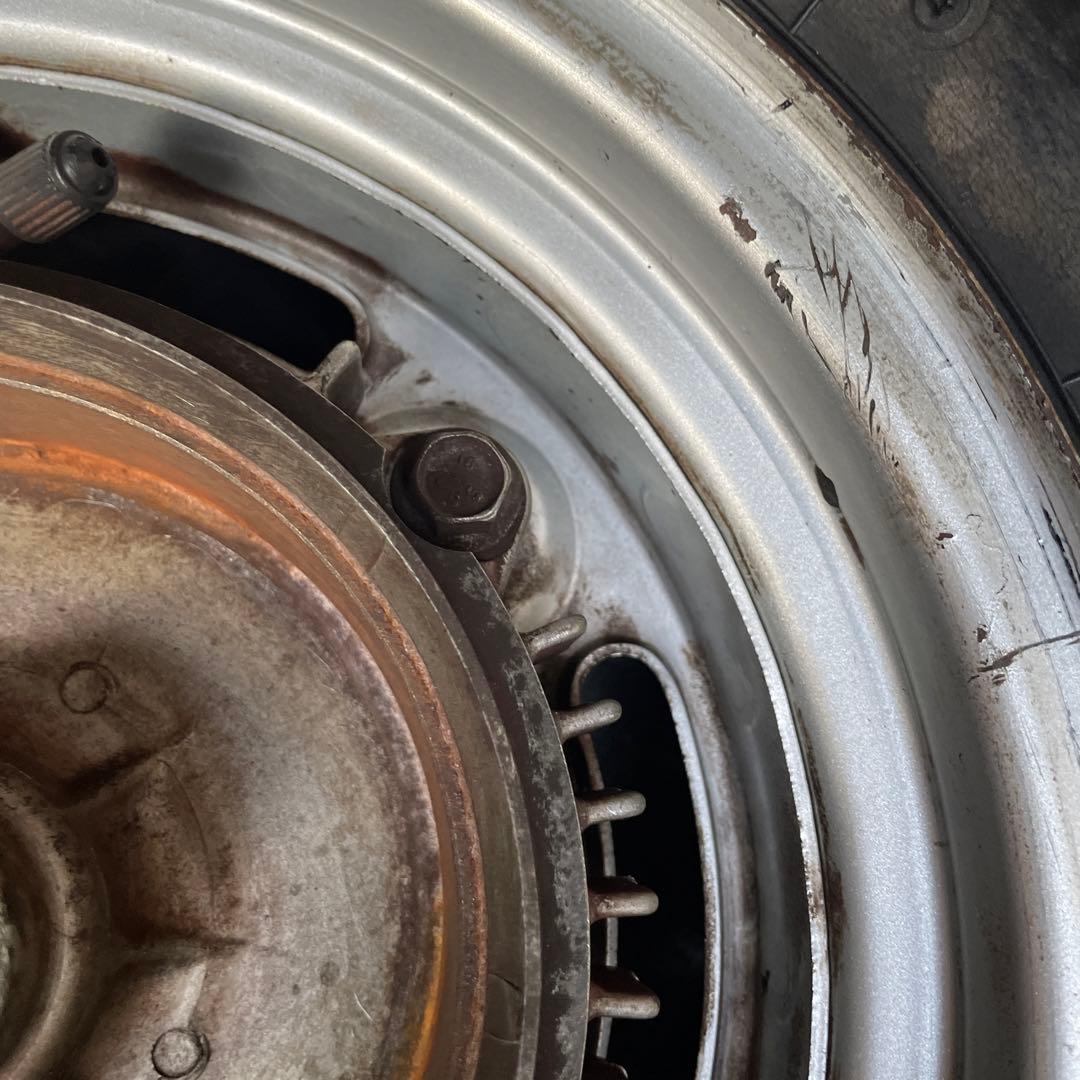 フュージョン　純正　初期型　タイヤ＆ホイール　10.12インチ