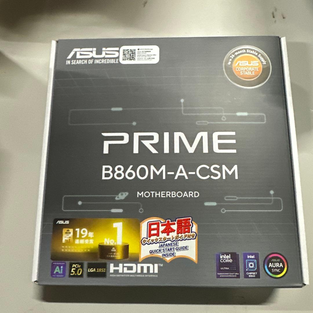マザーボード PRIME B860M-A-CSM