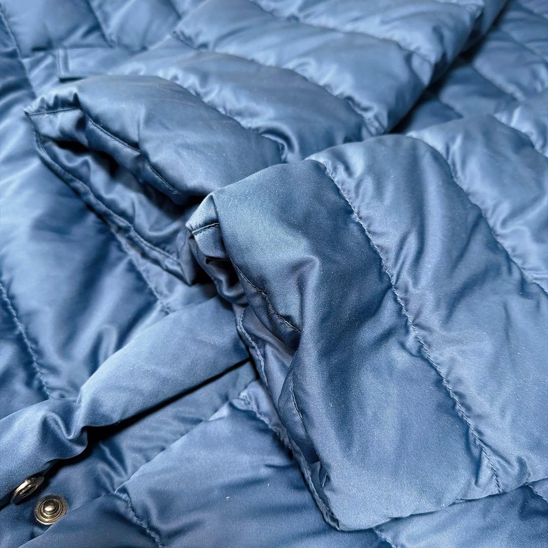 WEEKEND MaxMara ダウンコート 中綿 フーディ ネイビー 38