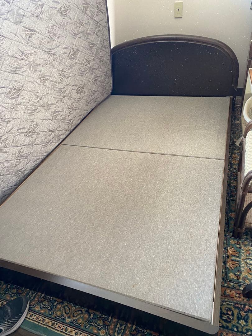 木製ベッドフレーム＋フランスベッド マットレス