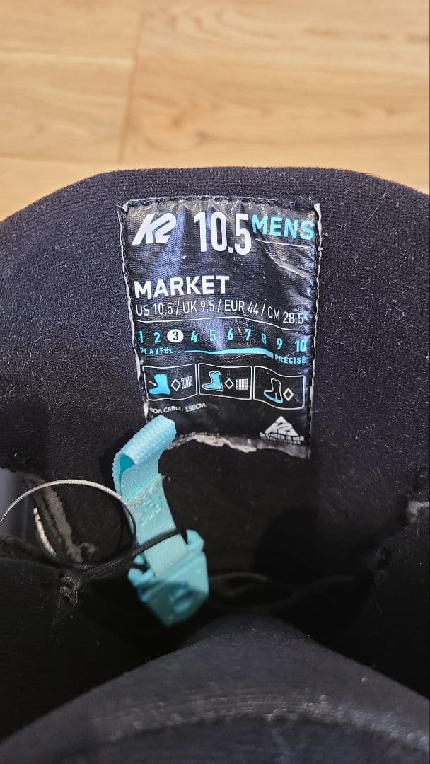 K2 MARKET BOA 28.5センチ