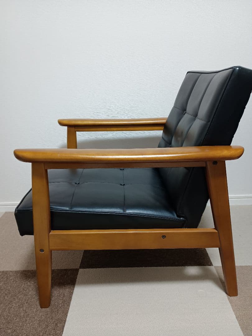 カリモク60 Kチェア1シータースタンダードブラック