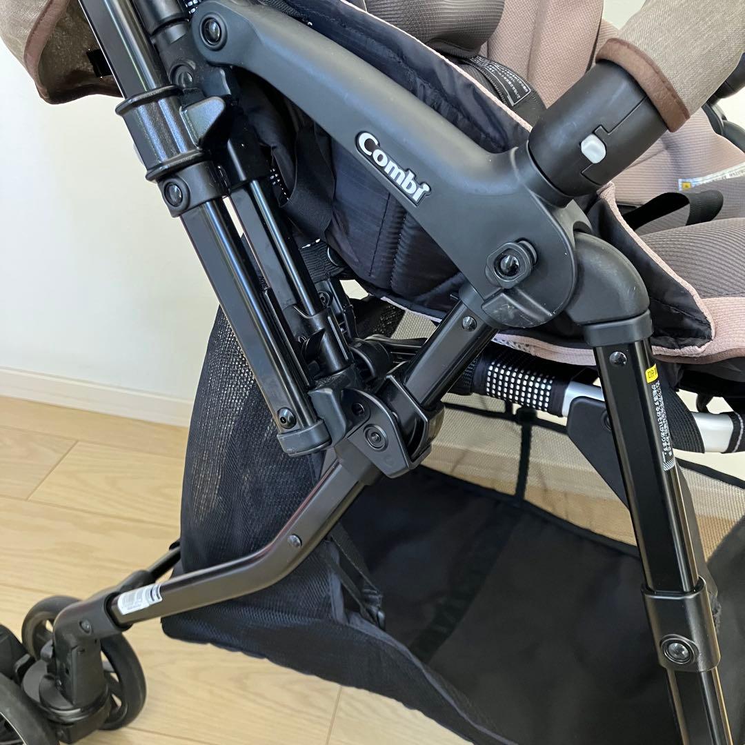 美品✨コンビ ベビーカー スゴカルα Light エッグショック テータテート