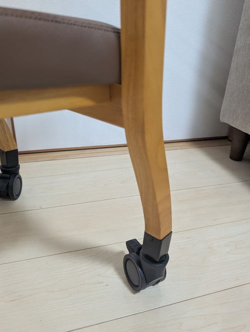 美品　貞苅椅子製作所　介護チェア　Care-118-AC キャスター付