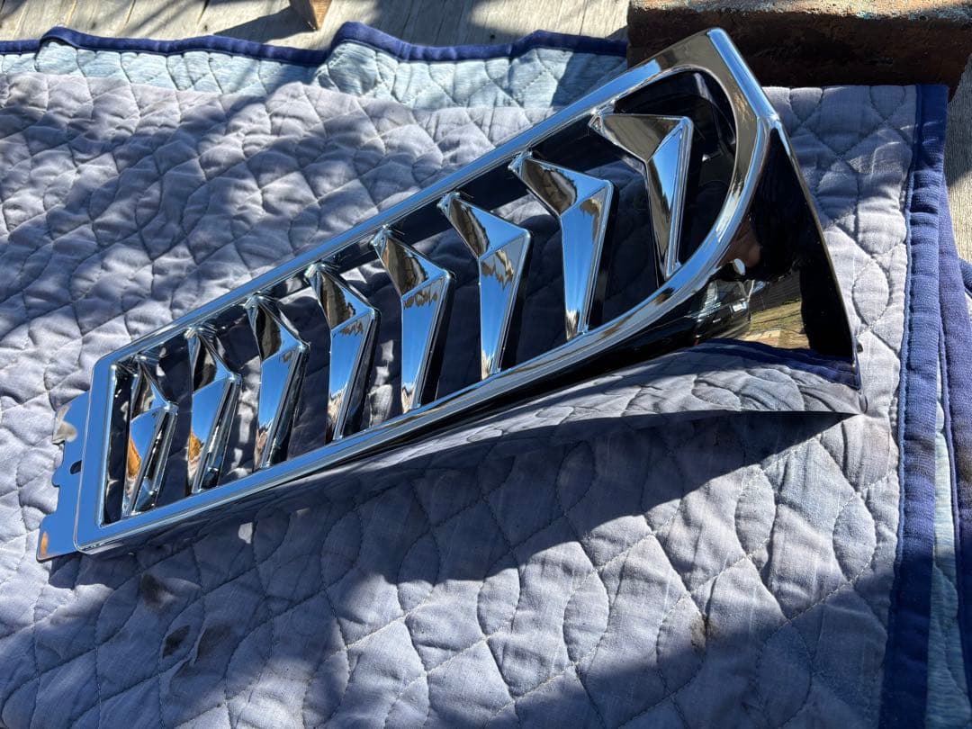 ドラッグスター400 クラシック　アンダーカウル　メッキ　チンスポ