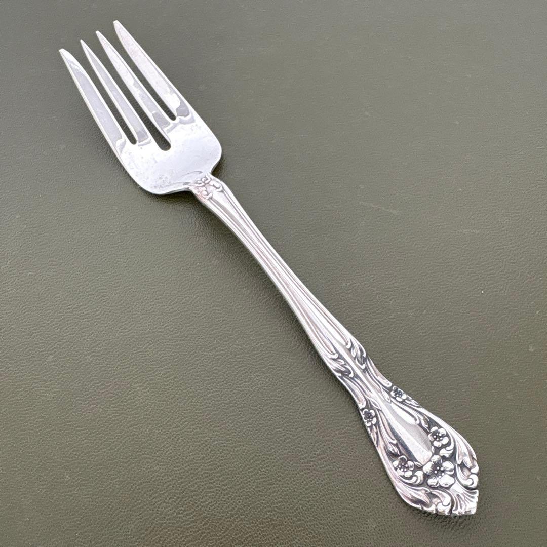 ALVIN STERLING純銀　フォーク　Chateau Rose ビンテージ